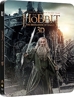 HOBIT: �makova dra�� pou�� 3D + 2D Steelbook™ Limitovan� sb�ratelsk� edice + D�REK f�lie na SteelBook™