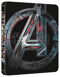 AVENGERS 2: The Age of Ultron 3D + 2D Steelbook™ Limitovan� sb�ratelsk� edice + D�REK f�lie na SteelBook™