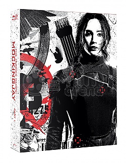 FAC #8 HUNGER GAMES: S�la vzdoru - 1. ��st FULLSLIP + LENTIKUL�RN� MAGNET Steelbook™ Limitovan� sb�ratelsk� edice - ��slovan� + D�REK f�lie na SteelBook™