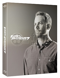 FAC #19 RYCHLE A ZB�SILE 7 Paul Walker Edition FULLSLIP + LENTIKUL�RN� MAGNET Steelbook™ Limitovan� sb�ratelsk� edice - ��slovan� + D�REK f�lie na SteelBook™