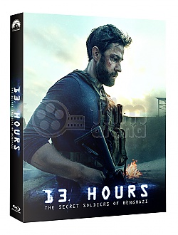 FAC #39 13 HODIN: Tajn� voj�ci z Bengh�z� FULLSLIP + LENTIKUL�RN� MAGNET Steelbook&trade; Limitovan� sb�ratelsk� edice - ��slovan� + D�REK f�lie na SteelBook&trade;