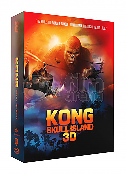 FAC #147 KONG: OSTROV LEBEK DOUBLE 3D LENTICULAR XL + Lentikul�rn� Magnet 3D + 2D Steelbook™ Limitovan� sb�ratelsk� edice - ��slovan�