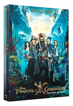 FAC #104 PIR�TI Z KARIBIKU: Salazarova pomsta FULLSLIP + Lentikul�rn� Magnet 3D + 2D Steelbook™ Limitovan� sb�ratelsk� edice - ��slovan�