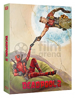 FAC #107 DEADPOOL 2 Double Lenticular 3D (Front and Back) FullSlip XL EDITION #3 WEA EXCLUSIVE Steelbook™ Limitovan� sb�ratelsk� edice - ��slovan�