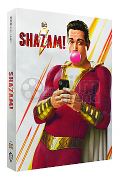 FAC #136 SHAZAM! FullSlip + Lenticular 3D Magnet EDITION #1 Steelbook™ Limitovan� sb�ratelsk� edice - ��slovan�
