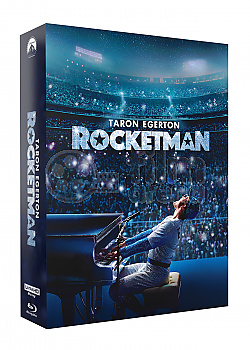 FAC #129 ROCKETMAN Lenticular 3D FullSlip XL Steelbook™ Limitovan� sb�ratelsk� edice - ��slovan�