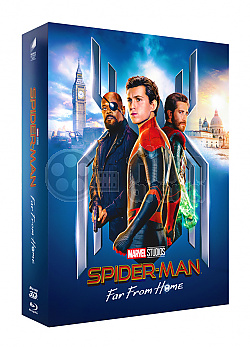 FAC #128 SPIDER-MAN: Daleko od domova FULLSLIP XL + LENTICULAR 3D MAGNET Edition #1 WEA Exclusive Steelbook&trade; Limitovan� sb�ratelsk� edice - ��slovan�