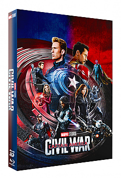 FAC #148 CAPTAIN AMERICA: Civil War Lenticular 3D FullSlip EDITION #2 Steelbook™ Limitovan� sb�ratelsk� edice - ��slovan�