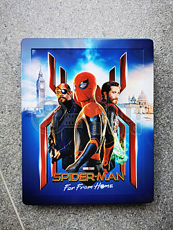 SPIDER-MAN: Daleko od domova EXKLUZ�VN� (pr�zdn� SteelBook bez disk�) Steelbook&trade; Limitovan� sb�ratelsk� edice + D�REK f�lie na SteelBook&trade;